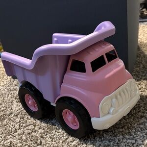 NWOT Green Toys Pink and Purple Toy Dump Truck